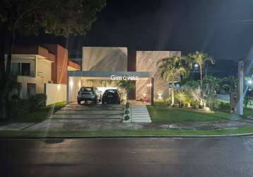 Casa em condomínio fechado com 4 quartos à venda na rodovia ba-099 - estrada do côco, alphaville, camaçari, 291 m2 por r$ 2.800.000