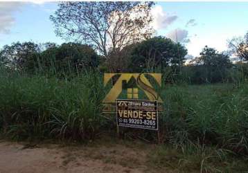 Terreno à venda, 1200 m² por r$ 49.000 - rural - palmas/to