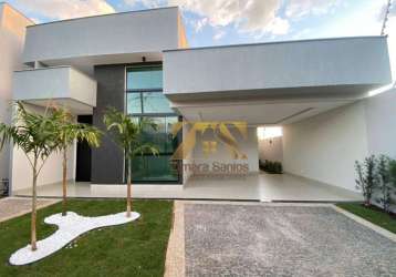 Casa com 3 dormitórios à venda, 205 m² por r$ 1.350.000,00 - plano diretor sul - palmas/to