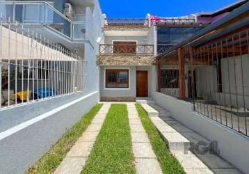 Casa com 3 quartos à venda na rua heitor kramer, --, guarujá, porto alegre, 141 m2 por r$ 459.000