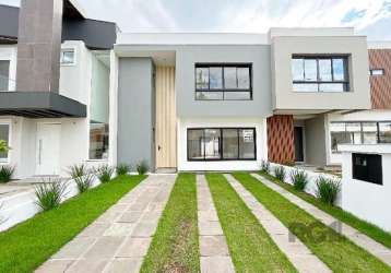 Casa em condomínio fechado com 3 quartos à venda na rua sinai, --, ipanema, porto alegre, 150 m2 por r$ 949.000