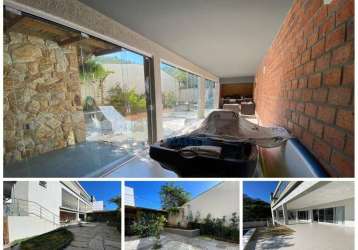 Casa com 4 dormitórios para alugar, 456 m² por r$ 25.930,00/mês - cacupé - florianópolis/sc