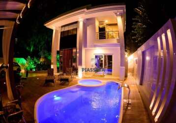 Casa com 5 dormitórios para alugar, 345 m² por r$ 36.000,00/mês - daniela - florianópolis/sc