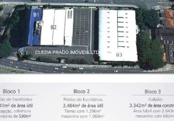 Barracão / galpão / depósito para alugar no jurubatuba, são paulo , 9991 m2 por r$ 259.010