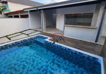 Casa à venda, 150 m² por r$ 800.000,00 - parque balneário oásis - peruíbe/sp
