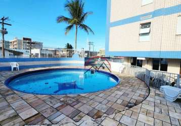 Apartamento com 3 dormitórios à venda, 90 m² por r$ 435.000,00 - parque balneário oásis - peruíbe/sp