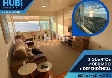 Exclusivo apartamento à venda no condomínio residencial beiramar na beira mar norte de florianópolis