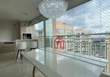 Apartamento com 4 dormitórios à venda, 134 m² por r$ 1.590.000 - vila augusta - guarulhos/sp