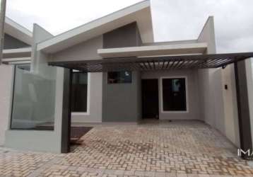 Casa com 3 dormitórios à venda, 65 m² por r$ 340.000,00 - 14 de novembro - cascavel/pr