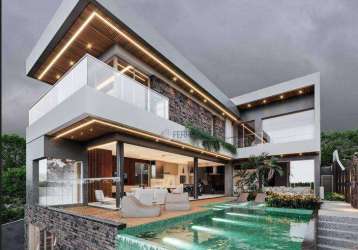 Casa à venda, 450 m² por r$ 4.600.000,00 - condomínio residencial montserrat - são josé dos campos/sp