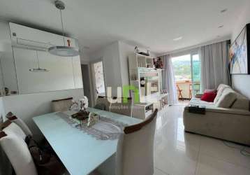 Apartamento com 2 dormitórios à venda, 65 m² por r$ 390.000,00 - pendotiba - niterói/rj