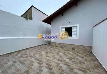 Casa com 2 quartos à venda no jardim leonor, mongaguá , 70 m2 por r$ 262.000
