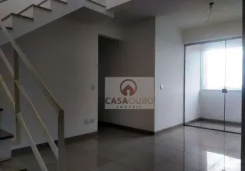 Cobertura à venda, 163 m² por r$ 1.064.497,59 - ouro preto - belo horizonte/mg
