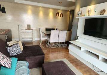 Apartamento com 3 dormitórios à venda, 90 m² por r$ 638.000,00 - vila guarani - mauá/sp