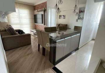Apartamento com 2 dormitórios à venda, 48 m² por r$ 338.000,00 - jardim monte líbano - santo andré/sp