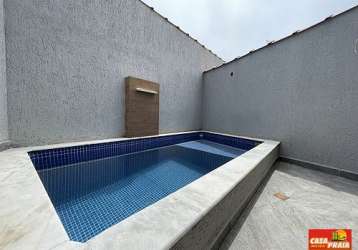 Condominio fechado com piscina privativa 100 metros da praia