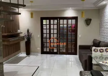 Sobrado com 2 dormitórios à venda, 109 m² por r$ 435.000,00 - vila carmosina - são paulo/sp