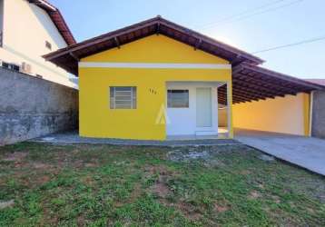 Casa residencial com 2 quartos  para alugar, 118.25 m2 por r$1600.00  - nova brasilia - joinville/sc