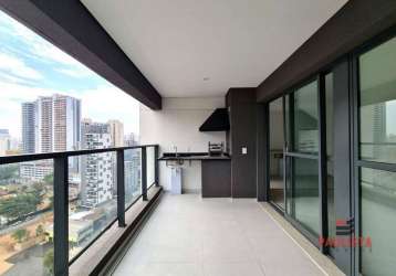Apartamento com 3 dormitórios à venda, 84 m², varanda gourmet, lazer por r$ 1.345.000 a 140 metros do metrô brooklin