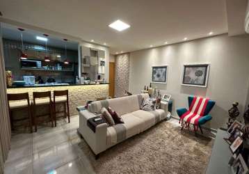 Apartamento com 2 dormitórios à venda, 96 m² por r$ 580.000,00 - mercês - uberaba/mg