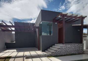 Casa com 3 dormitórios à venda, 135 m² por r$ 730.000,00 - shalimar - lagoa santa/mg