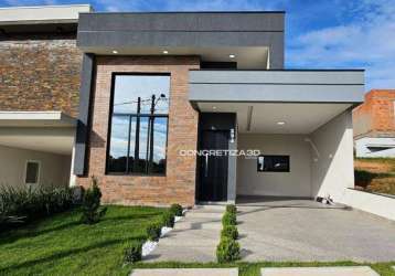 Casa com 3 dormitórios à venda, 152 m² por r$ 998.000,00 - loteamento park gran reserve - indaiatuba/sp