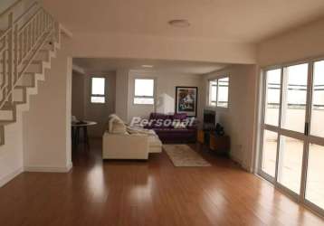 Cobertura com 4 dormitórios à venda, 350 m² por r$ 1.500.000,00 - residencial placere - taubaté/sp - co0013
