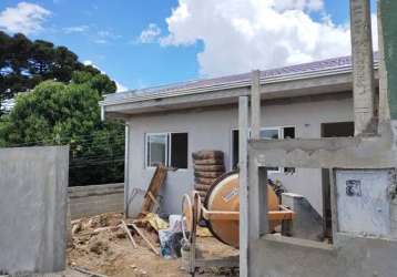 Casa em construção disponível para venda, no bairro cachoeira, em almirante tamandaré- pr