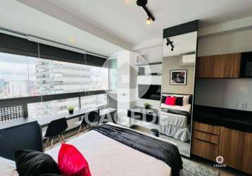 Studio com 1 dormitório à venda, 19 m² por r$ 550.000,00 - pinheiros - são paulo/sp