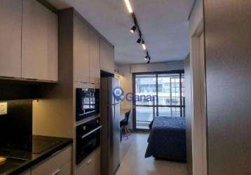Apartamento com 1 dormitório, 24 m² - venda por r$ 490.000,00 ou aluguel por r$ 3.870,00/mês - campo belo - são paulo/sp