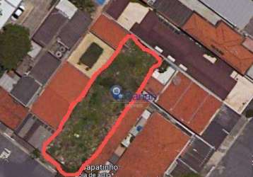 Terreno à venda, 340 m² por r$ 1.500.000,00 - vila cordeiro - são paulo/sp