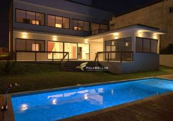 Casa com 4 dormitórios à venda, 305 m² por r$ 2.851.000,00 - morro alto - itupeva/sp