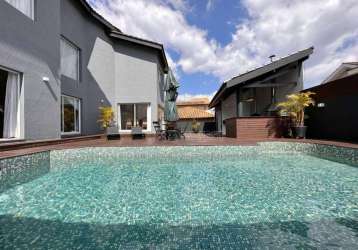 Casa com 4 dormitórios à venda, 510 m² por r$ 3.800.000,00 - residencial morada dos lagos - barueri/sp