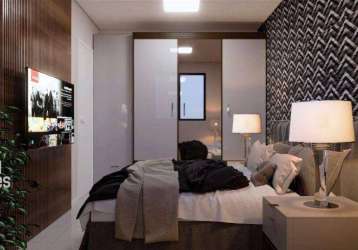 Apartamento com 3 dormitórios à venda, 65 m² por r$ 418.232,26 - bom retiro - joinville/sc