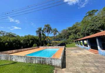 Sítio com 3 dormitórios à venda, 108900 m² por r$ 1.500.000,00 - sete barras - bragança paulista/sp