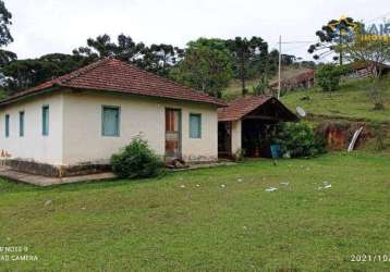 Sítio com 2 dormitórios à venda, 275880 m² por r$ 1.600.000,00 - zona rural - joanópolis/sp