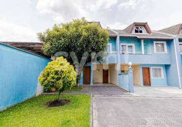 Casa em condomínio fechado com 3 quartos à venda na rua pedro gabardo, 801, xaxim, curitiba por r$ 649.000