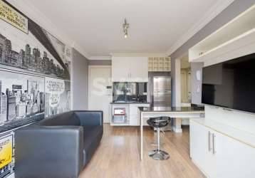 Apartamento com 1 quarto para alugar na rua nicolau maeder, 463, alto da glória, curitiba por r$ 2.300