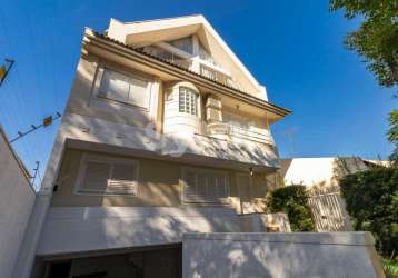 Casa em condomínio fechado com 4 quartos à venda na rua alcides munhoz, 1047, mercês, curitiba por r$ 997.000