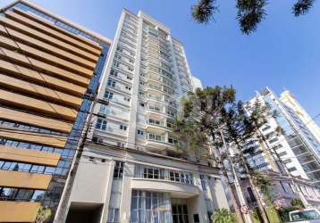 Apartamento com 2 quartos para alugar na rua desembargador motta, 2012, batel, curitiba por r$ 3.590