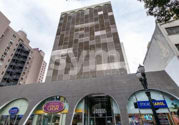 Sala comercial para alugar na rua comendador araújo, 143, centro, curitiba por r$ 4.500