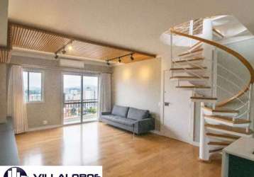 Cobertura com 2 dormitórios à venda, 163 m² por r$ 2.100.000,00 - alto da lapa - são paulo/sp