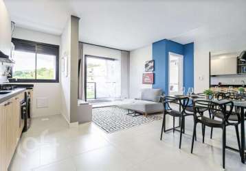 Apartamento com 2 quartos à venda na rua maria eduarda, 144, pantanal, florianópolis, 64 m2 por r$ 790.000