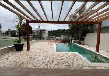 Casa para alugar, 220 m² por r$ 9.650,00/mês - reserva dos vinhedos - louveira/sp