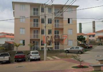 Apartamento com 2 dormitórios à venda, 44 m² - condomínio villa flora - votorantim/sp