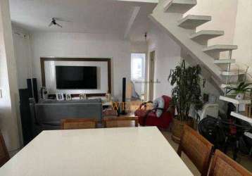 Cobertura com 3 dormitórios à venda, 98 m² por r$ 350.000,00 - vila ercília - jandira/sp