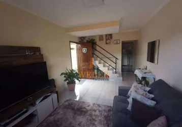 Sobrado com 2 dormitórios à venda, 125 m² por r$ 290.000,00 - jardim monte verde (caucaia do alto) - cotia/sp