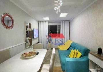 Apartamento com 2 dormitórios à venda, 112 m² por r$ 398.000,00 - vila matias - santos/sp
