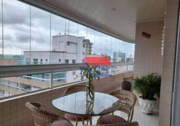 Apartamento com 2 dormitórios à venda, 100 m² por r$ 609.900,00 - vila guilhermina - praia grande/sp