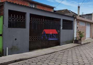 Casa com 2 dormitórios à venda, 110 m² por r$ 250.000,00 - vila natal - cubatão/sp